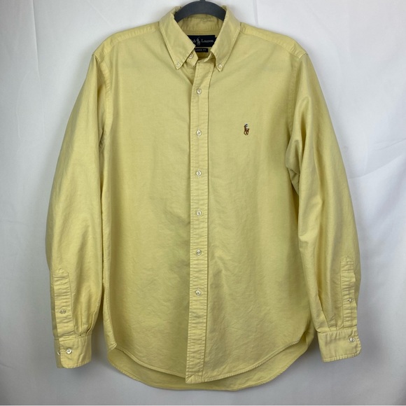 Ralph Lauren Other - Ralph Lauren Button Down Shirt Classic Fit Yellow